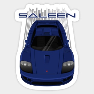 Saleen S7 - Blue Sticker